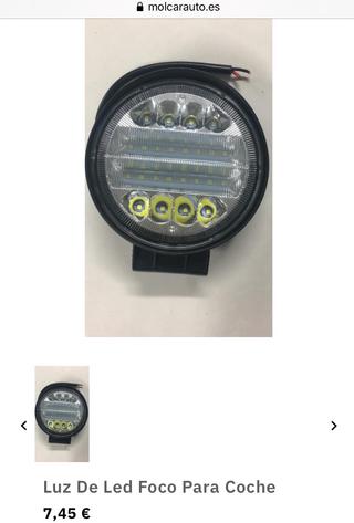 Focos LED De Coche 126W Amber