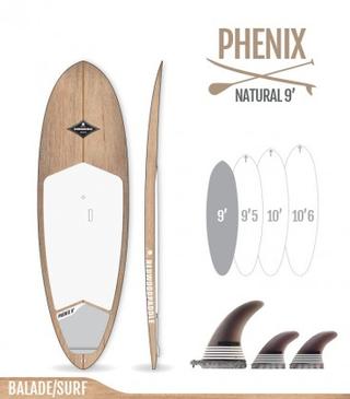 Tabla de Paddle Surf Phenix Natural Redwoodpaddle