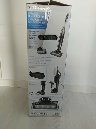 Aspirador fregasuelos Lidl: Análisis y Opiniones Silvercrest SHBR 560 A1