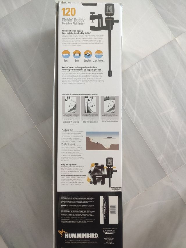 SONDA HUMMINBIRD FISSIN BUDDY 120.