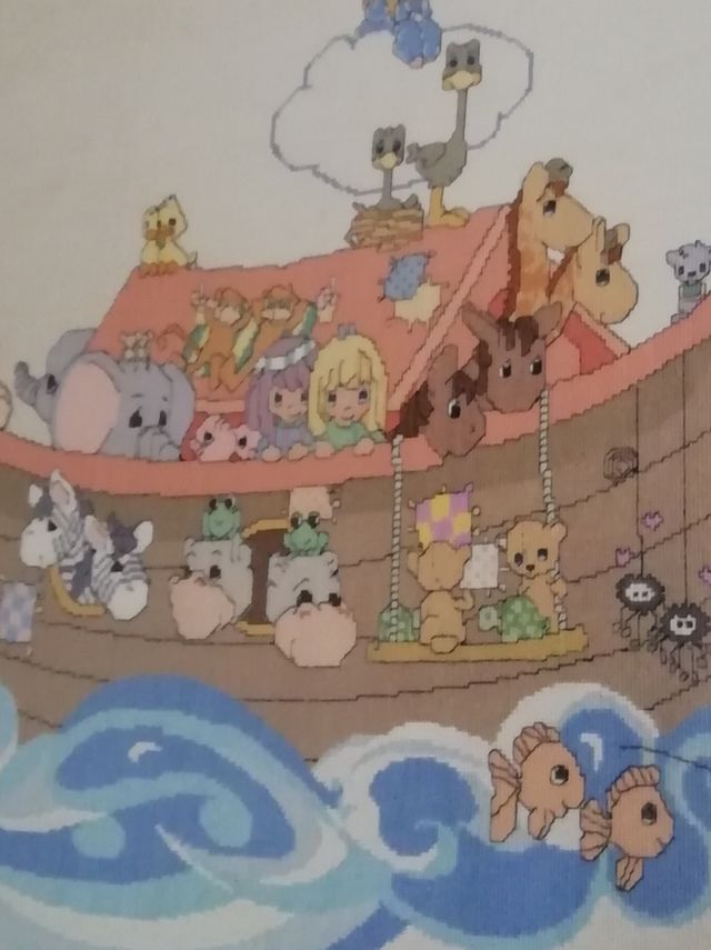 OFERTA, SOLO HOY POR 185€,cuadro punto de cruz