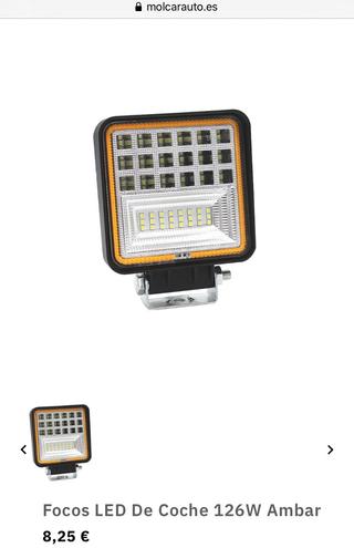 Focos LED De Coche 126W