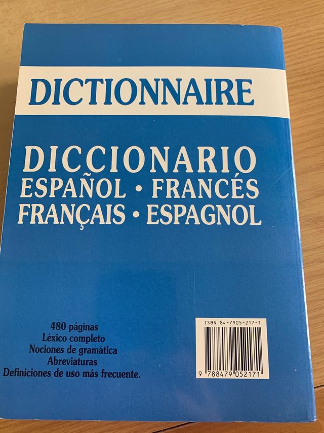 Diccionario de francés