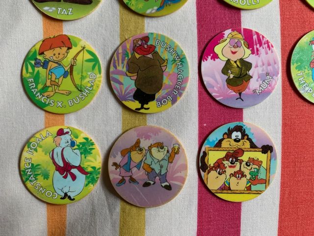 16 Tazos Super Tazo Tazmania