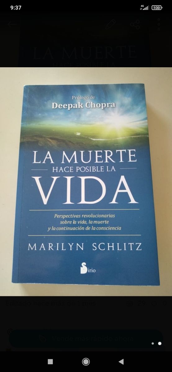 Libro" La Muerte hace posible la vida".
