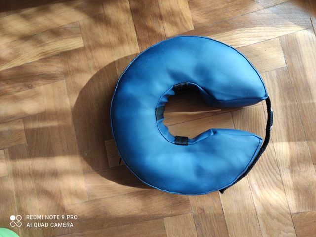 Cuello protector hinchable para mascotas