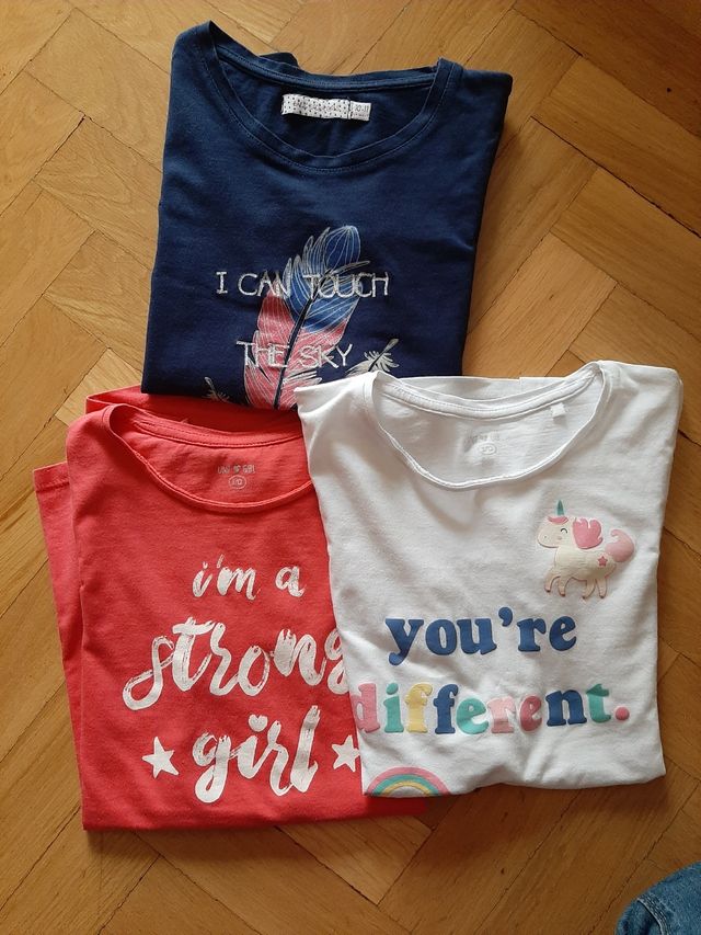 Camietas varios modelos, talla 11/12