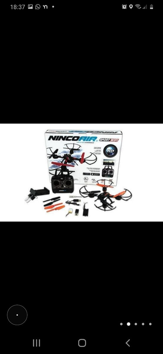 DRON NINCOAIR QUADRONE SPORT CON CÁMARA 