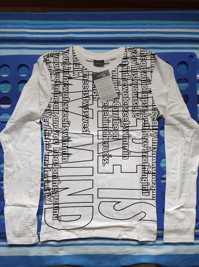 Camiseta hombre manga larga Talla XS