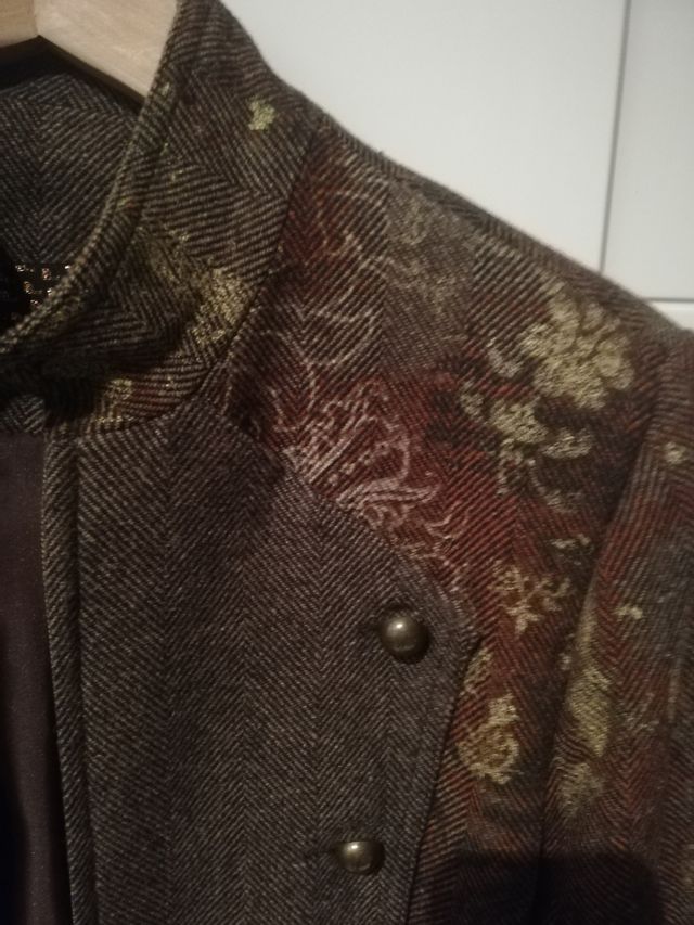 chaqueta invierno corte militar