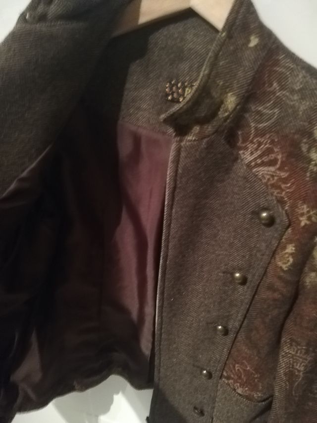 chaqueta invierno corte militar