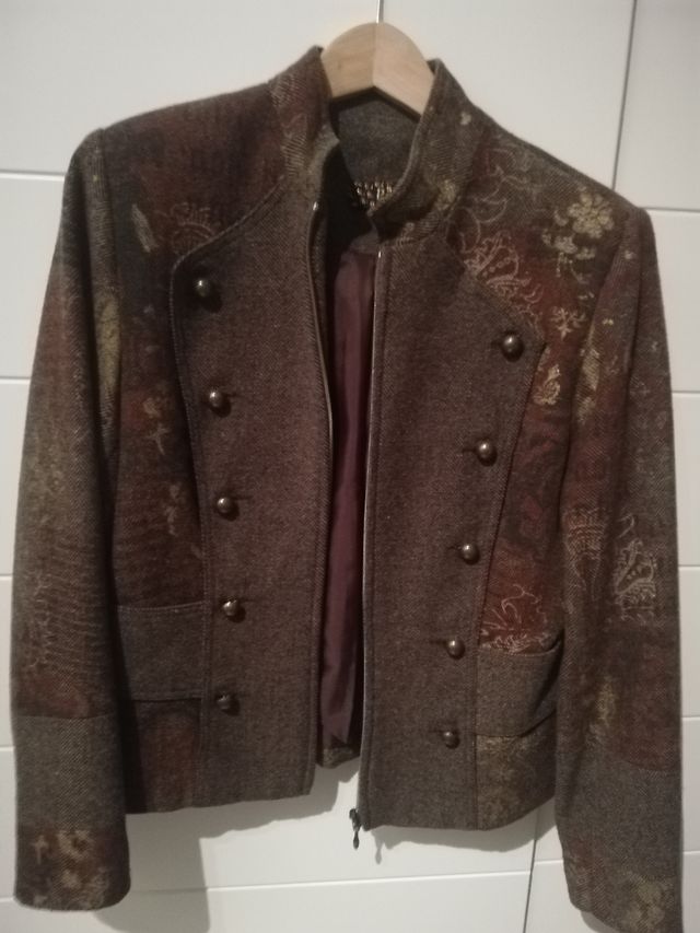 chaqueta invierno corte militar