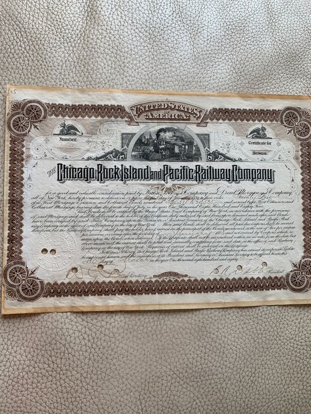 Títulos acciones antiguas