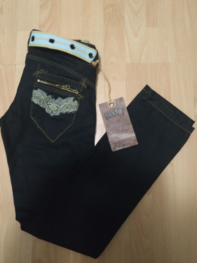 vaquero mujer a estrenar de diseño,T.38