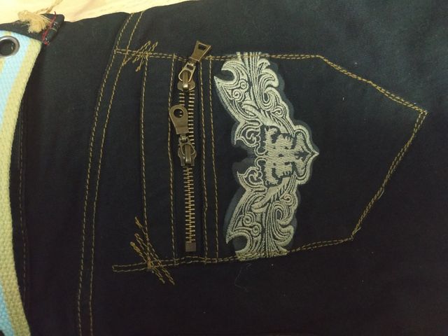 vaquero mujer a estrenar de diseño,T.38