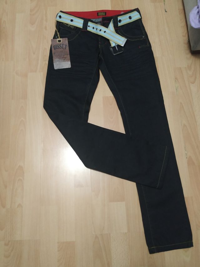 vaquero mujer a estrenar de diseño,T.38