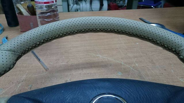 Tapizado personalizado de volante