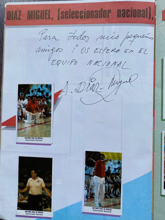 Album cromos Baloncesto