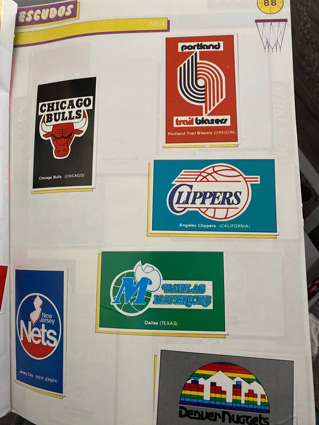 Album cromos Baloncesto