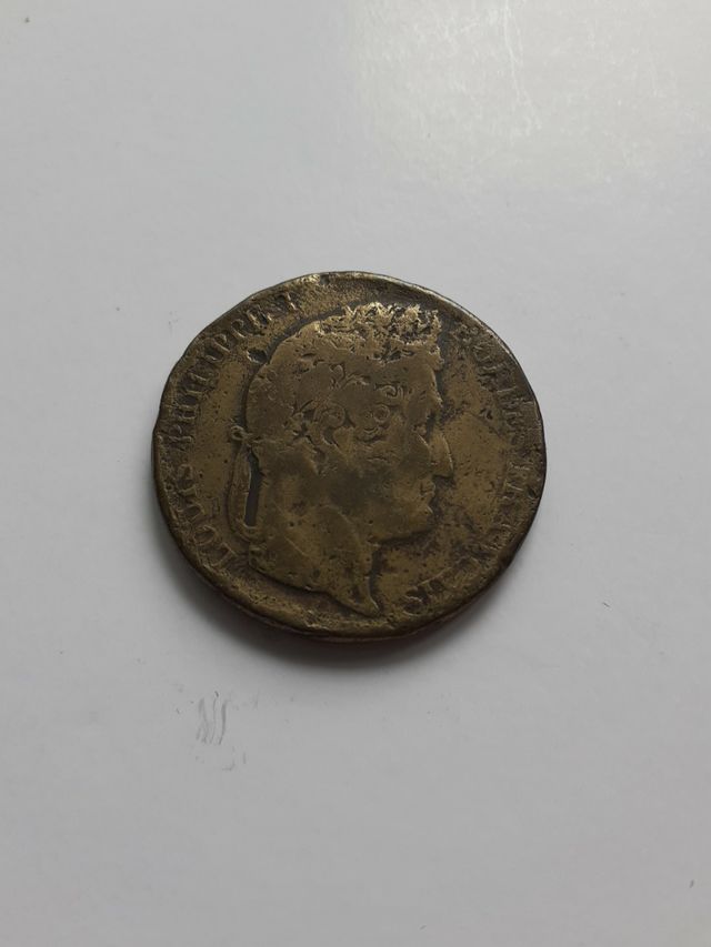 BONITA MONEDA FALSA LUIS FELIPE 1846