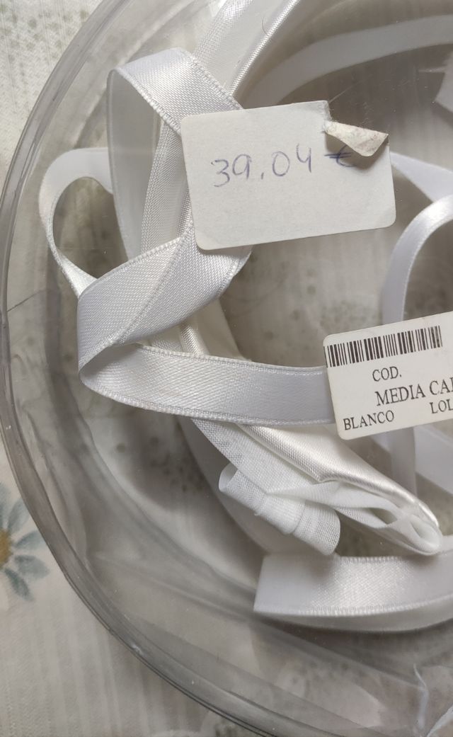 Vestido comunión con cancán, diadema y zapatos