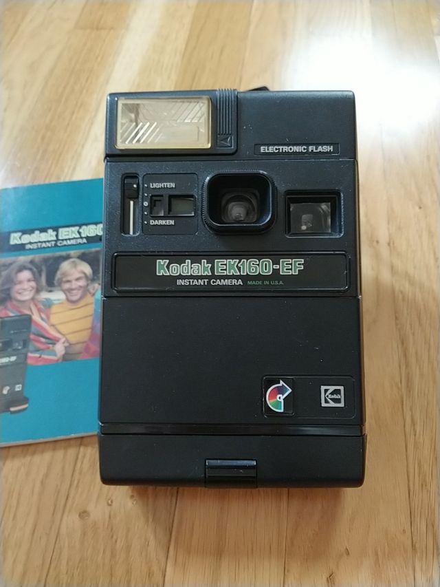 Cámara instantánea original Kodak EK160-F.