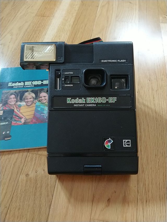 Cámara instantánea original Kodak EK160-F.