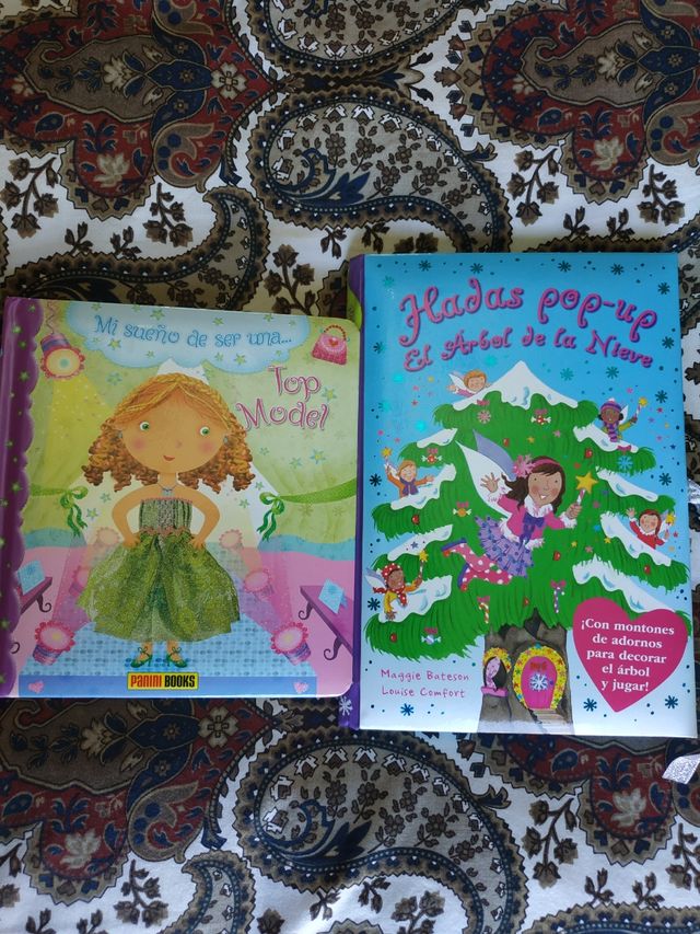 Libros: "Hadas pop_up y Mi sueño de ser una Top Mo