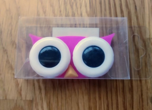 Portalentillas de búho