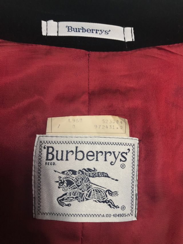 Abrigo largo Burberry mujer