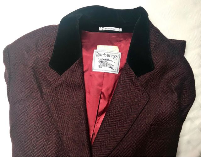 Abrigo largo Burberry mujer