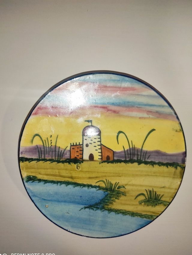 Platos de cerámica decorativos