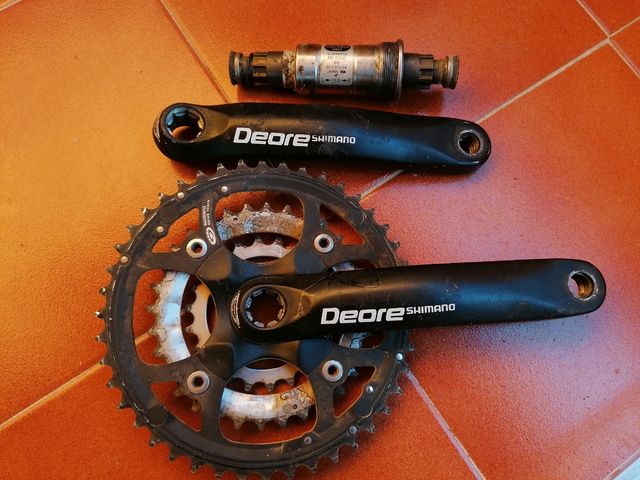 pédalier y viela de 68 Shimano