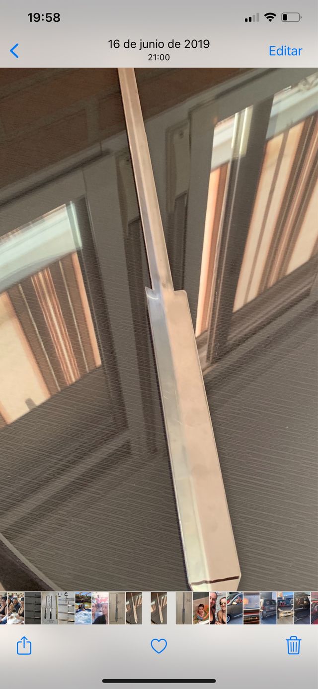 Cañas para espetar sardinas y calamar y peces gran