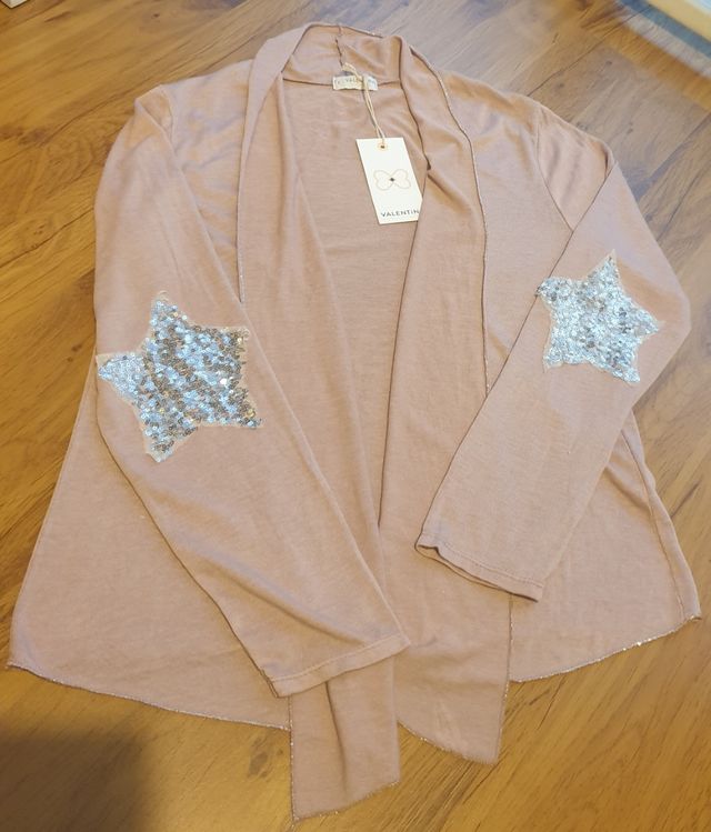 chaqueta fina rosa palo. la tienda de Valentina