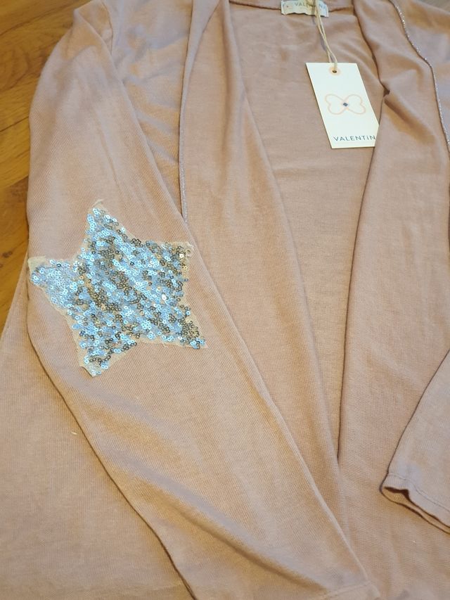 chaqueta fina rosa palo. la tienda de Valentina