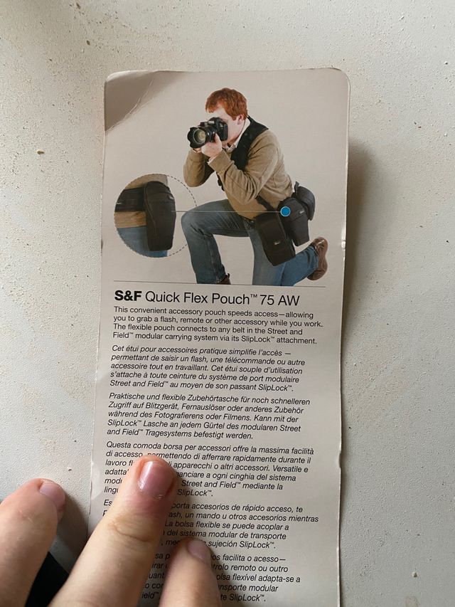 Funda Lowepro SF Quick Flex Pouch 75AW