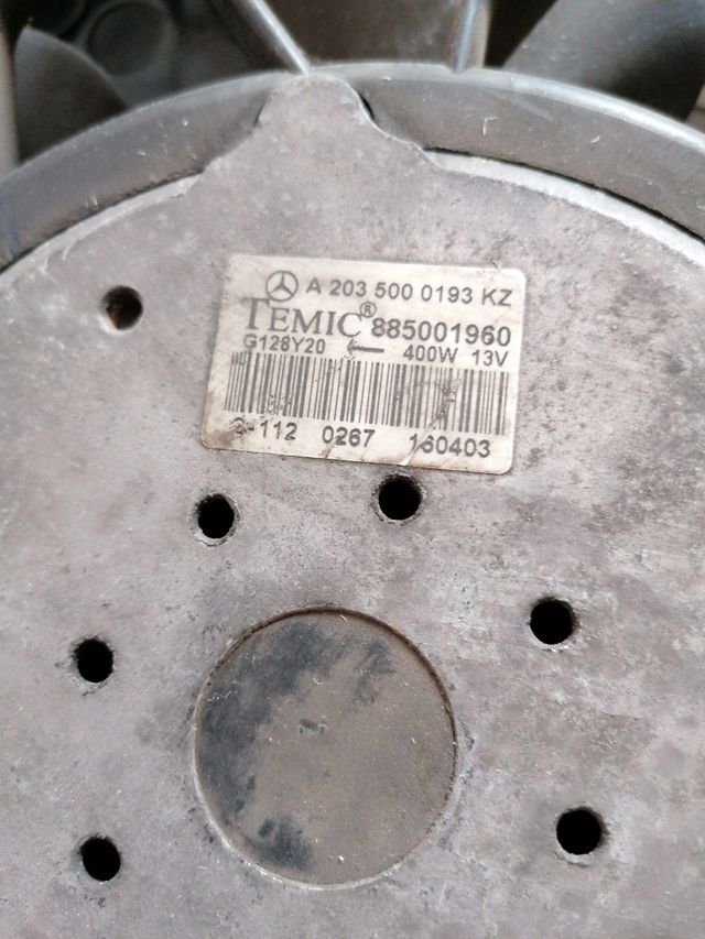 Electroventilador Mercedes Clase C