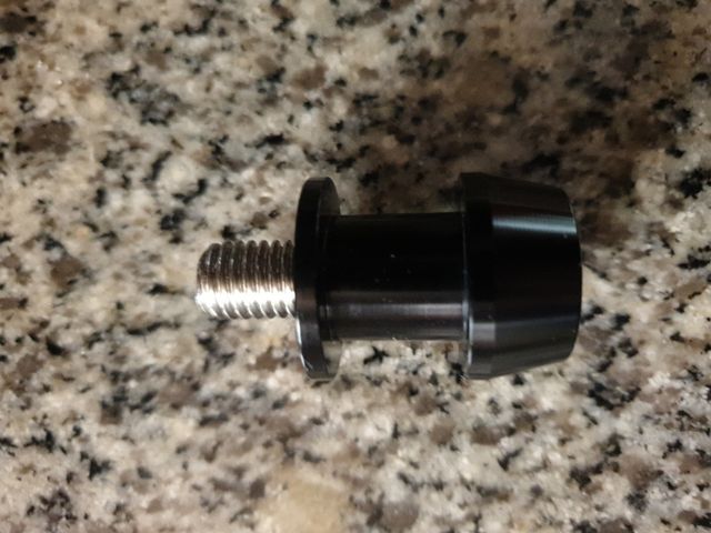 SOPORTE DIAVOLO CARRETE ALUMINIO NEGRO MOTO M10