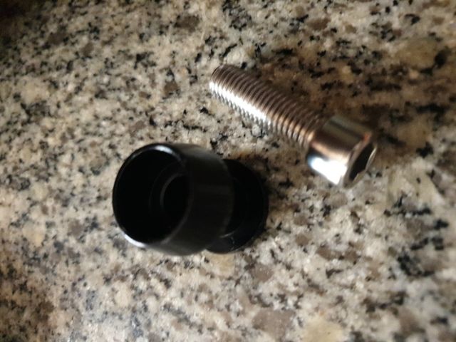 SOPORTE DIAVOLO CARRETE ALUMINIO NEGRO MOTO M10