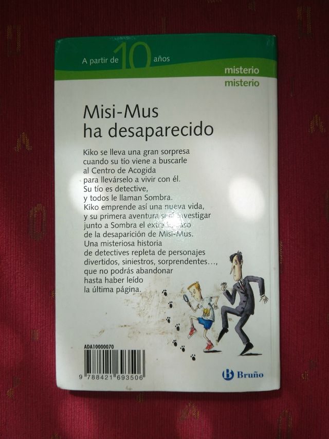 LIBRO INFANTIL: MISI-MUS HA DESAPARECIDO
