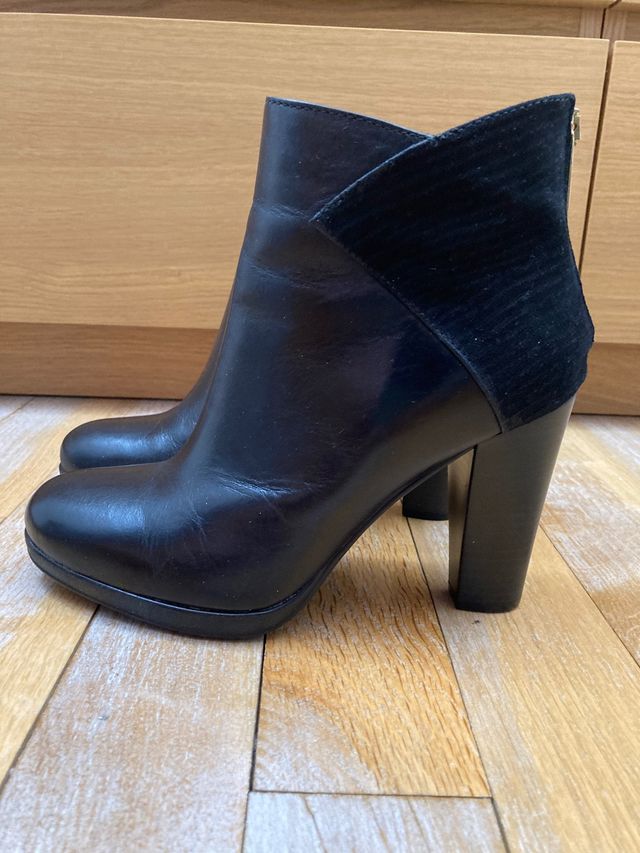 Botines negros de Fosco