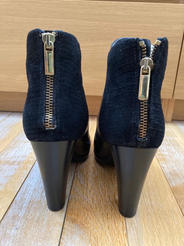 Botines negros de Fosco