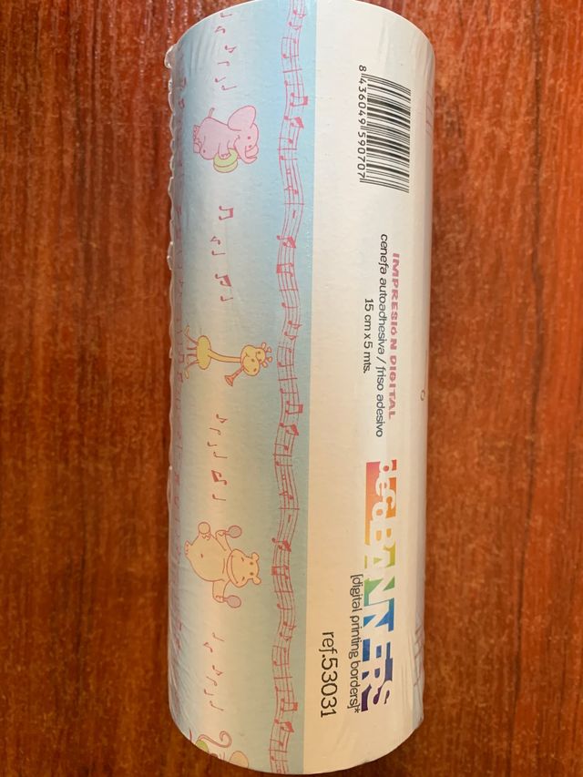 Cenefa autoadhesiva infantil