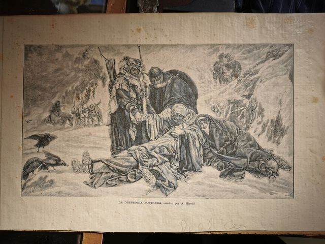 Cuadro La Despedida Postrera