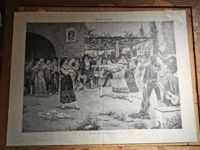 Cuadro Fin de Fiesta