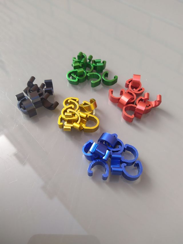 Grapas sujetacables para cuadros de bici. NUEVOS.