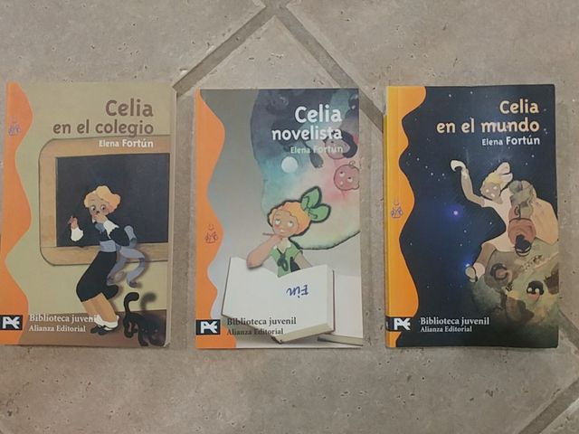 Lote 3 novelas juveniles CELIA