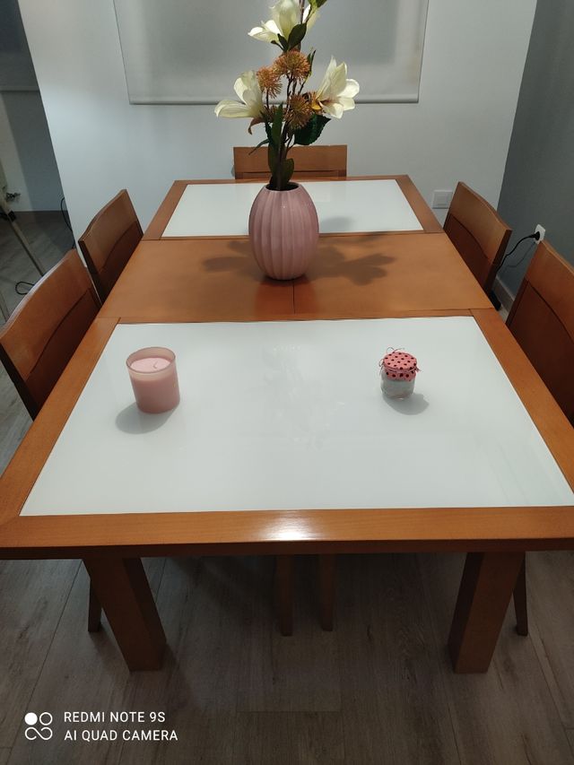 vendo mesa y sillas comedo