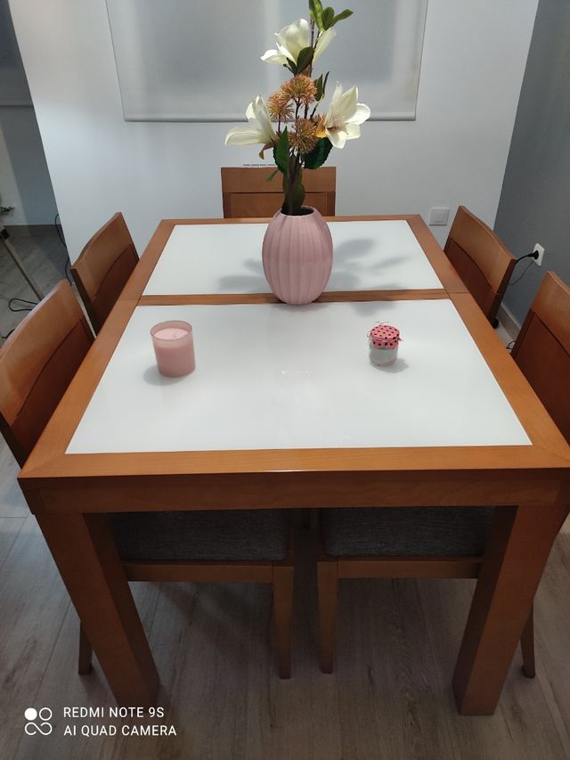 vendo mesa y sillas comedo